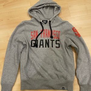 Grey SF Giants Hoodie